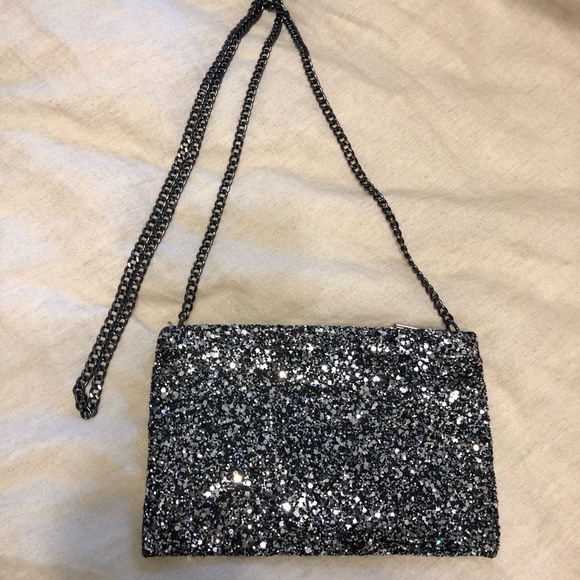 J. Crew Bags Jcrew Glitter Purse Poshmark